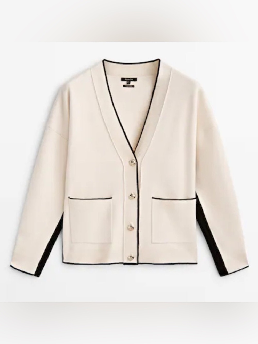 Massimo Dutti Black & White Cardigan (M)
